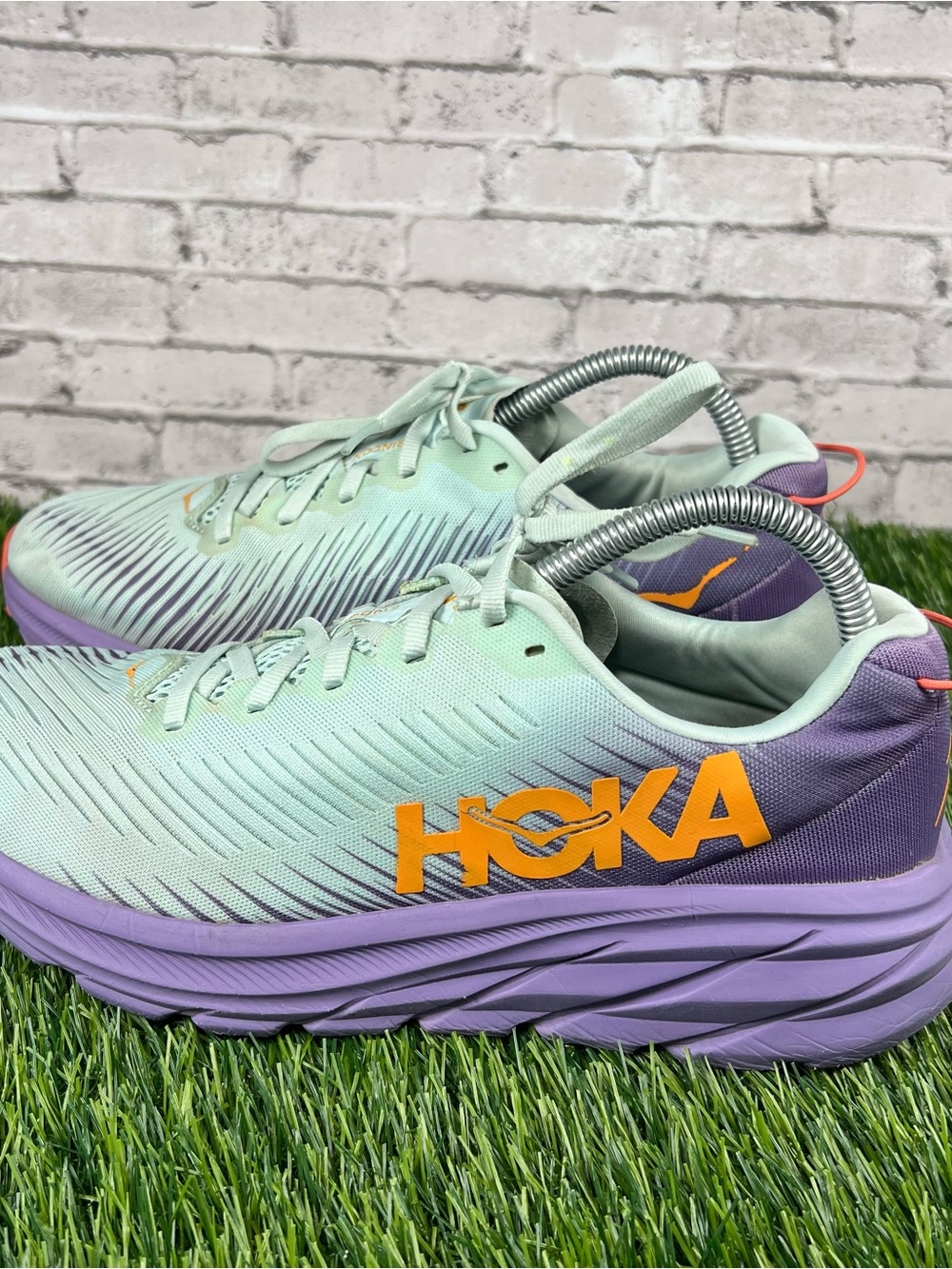 Hoka One One HOKA Rincon 3 Blue Glass Chalk Violet W sz 9
